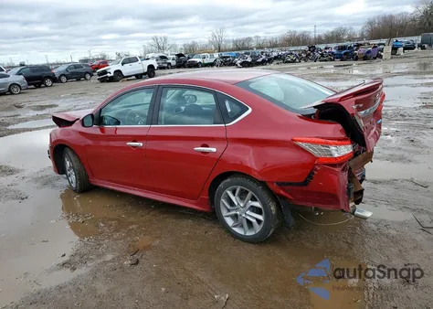 2013 Nissan Sentra S из США, поврежденный, VIN 3N1AB7AP6DL799037
